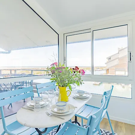 Le Domino - Triplex - Balcon - Vue Exceptionnelle - Parking Prive Довиль